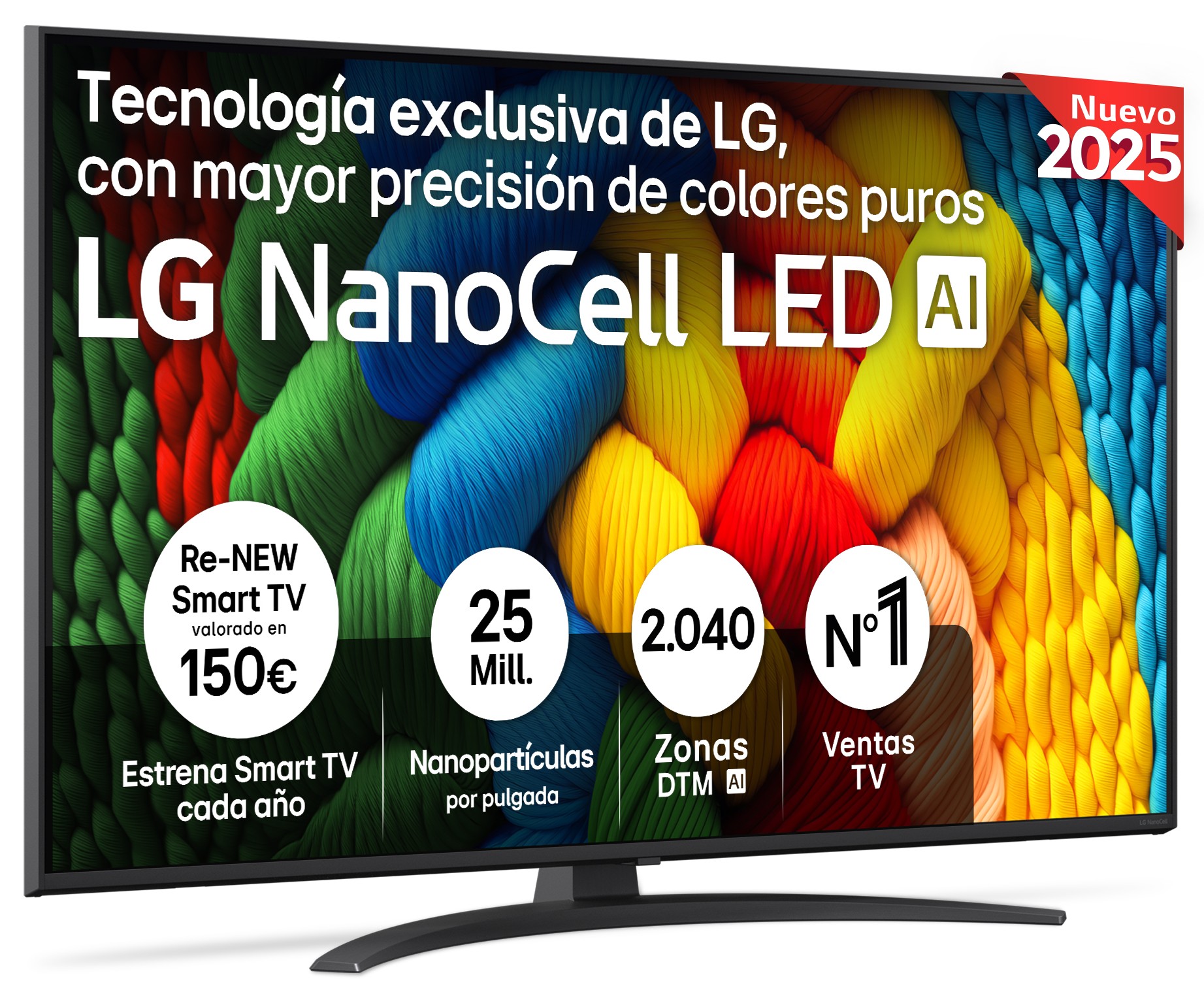 TV LG 50 50NANO81A6A UHD NANOCELL ALFA7 WEBOS25