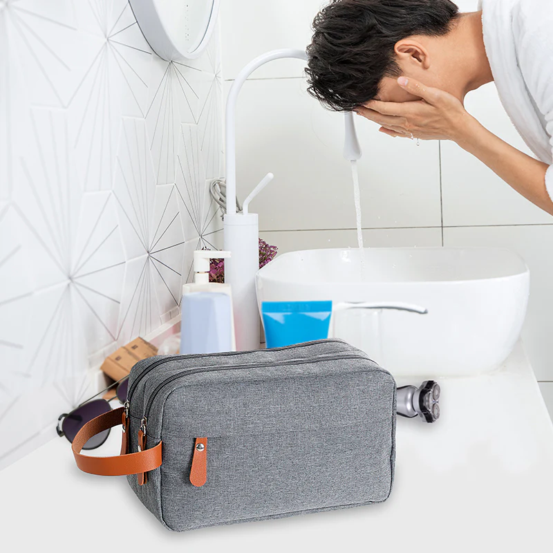 Bolso de cosméticos de hombre para viajes - Imagen 3