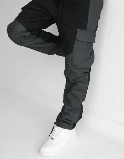 Pantalones Cargo Hombre con Bolsillos Laterales