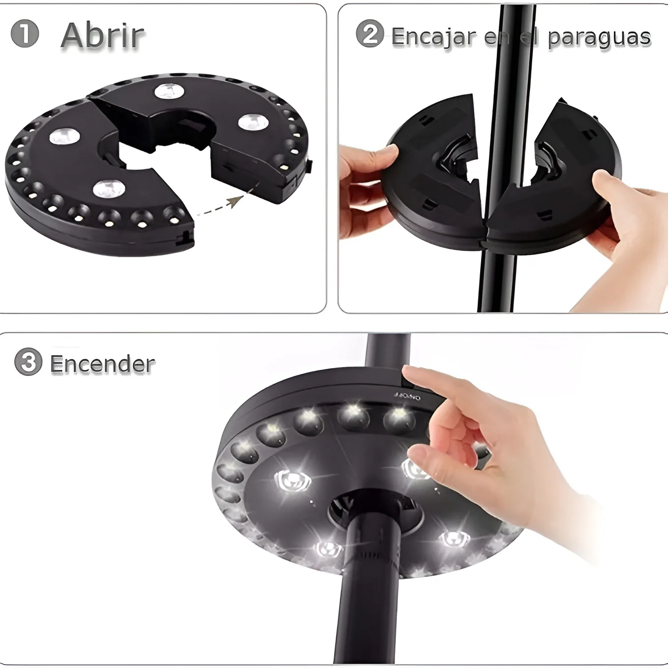 Lampara de toldo portátil - Imagen 6