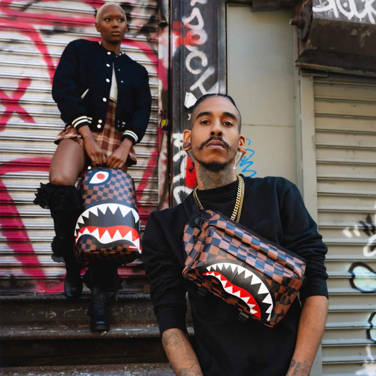 Canguro Urbano Unisex Sprayground Cangurera Hangover Cargo - Imagen 5