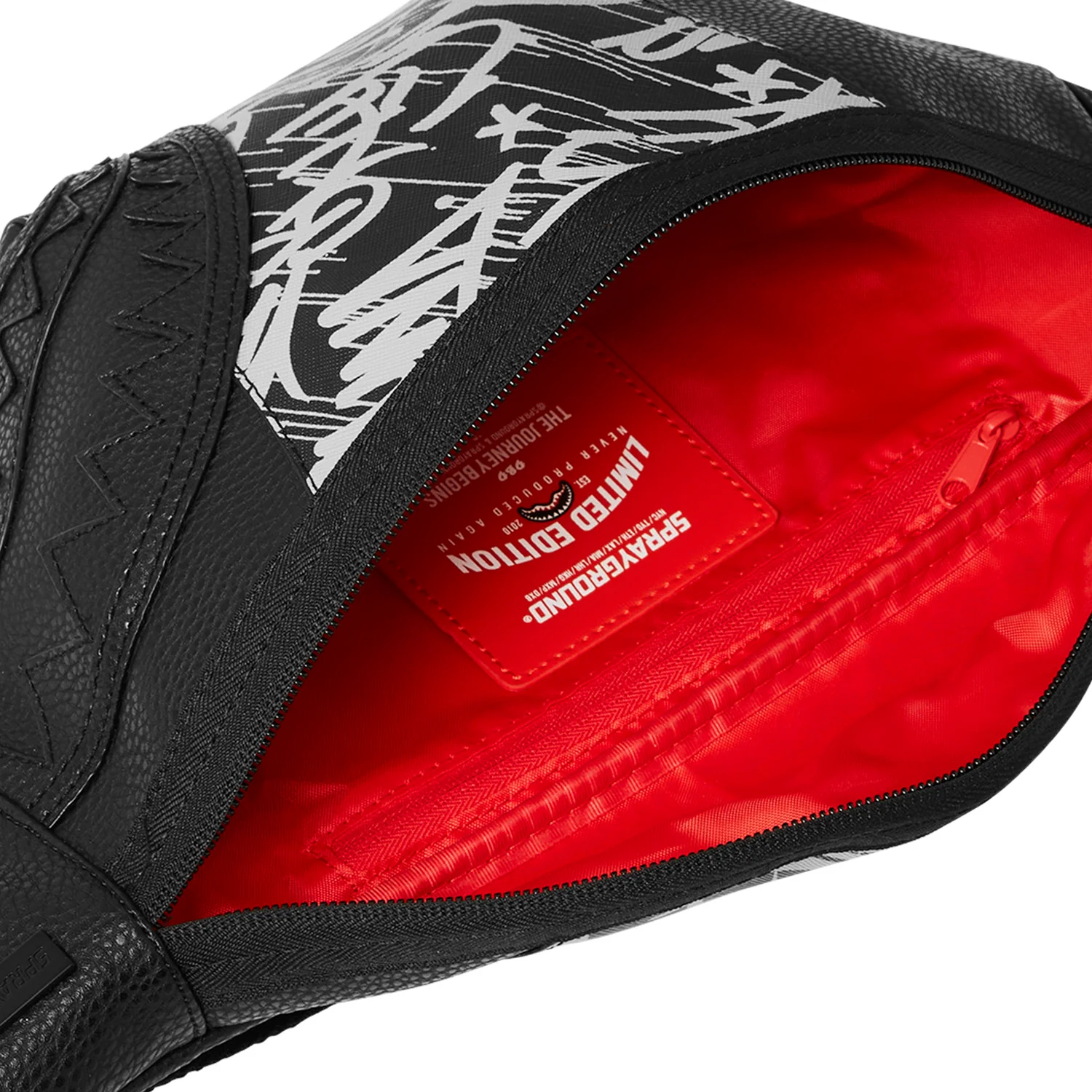 Canguro Urbano Unisex Sprayground Midnight Raceway Graffiti - Imagen 3
