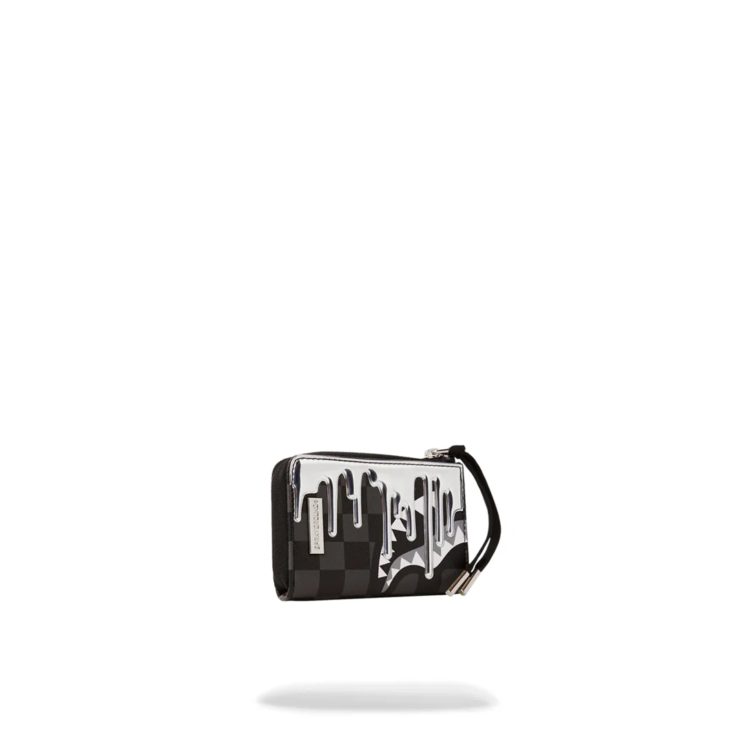 Billetera Urbano Unisex Sprayground Billetera Metallic Drip Sharks In Paris - Imagen 2