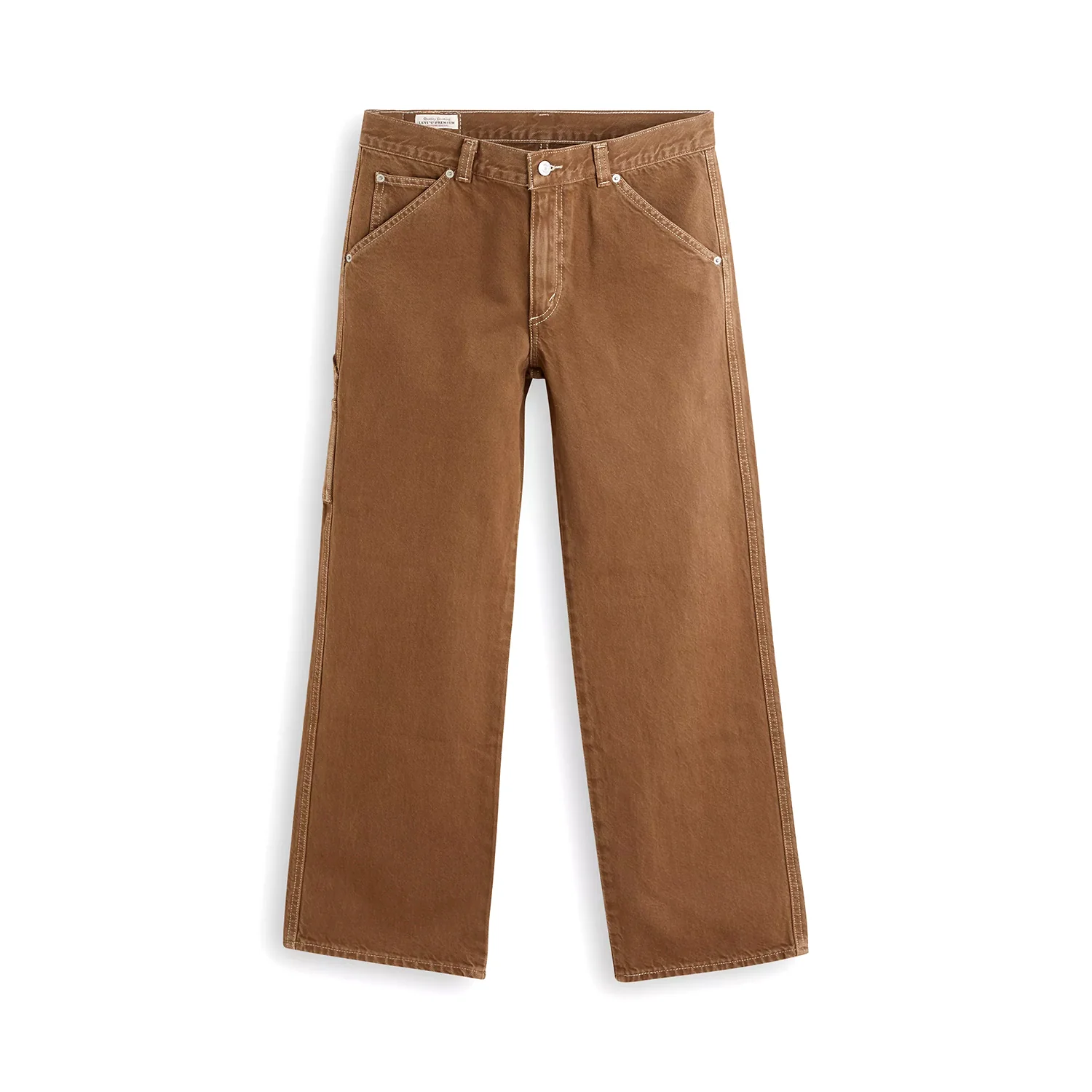 Pantalón Urbano Mujer Levis Dad Utility Z5820 Brown Garment Dye - Imagen 2