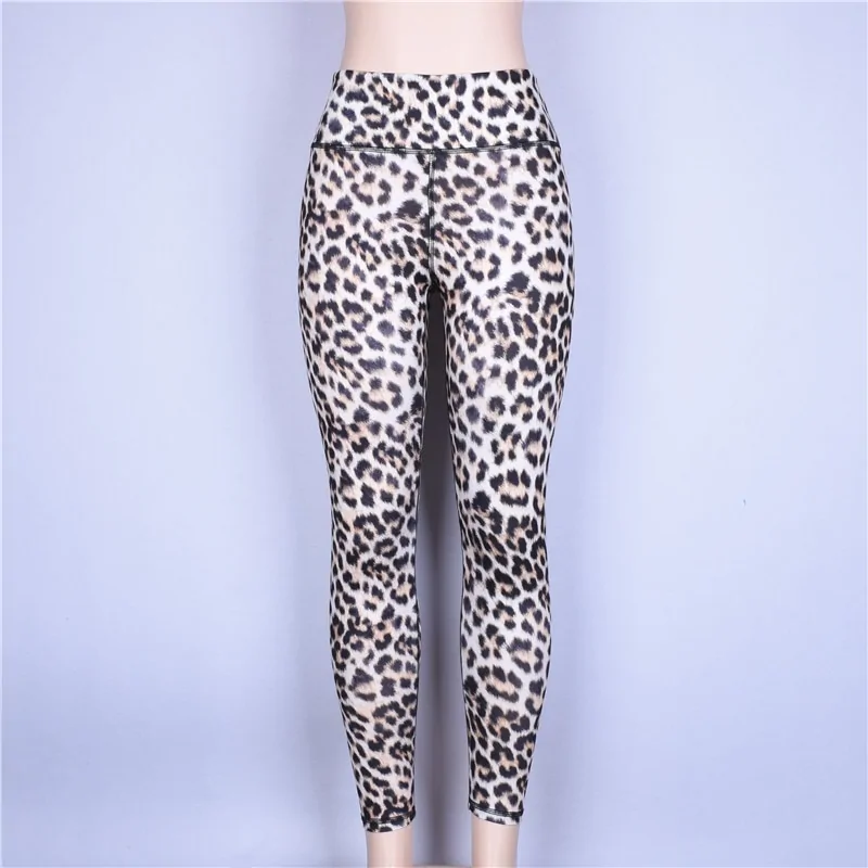 Leggings Estampado Leopardo Animal Print Cintura Alta - Imagen 7