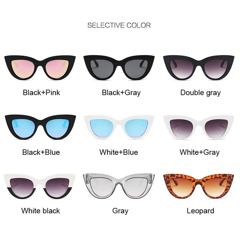Cat Eye Fashion Sunglasses - Imagen 4