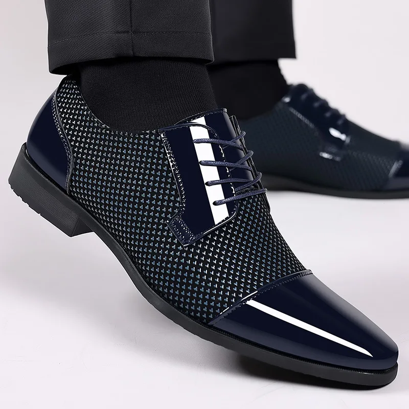 Zapatos de Vestir Oxford para Hombre de Charol - Imagen 2