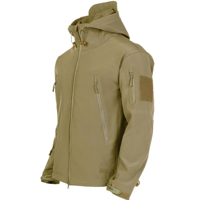 Chaqueta Táctica Militar para Hombre Corta Vientos e Impermeable - Imagen 3