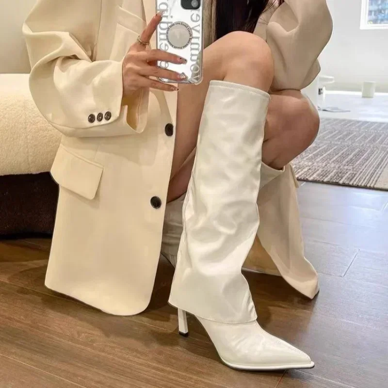 Botas Altas Vaqueras Cowboy de Tacón Alto - Imagen 4