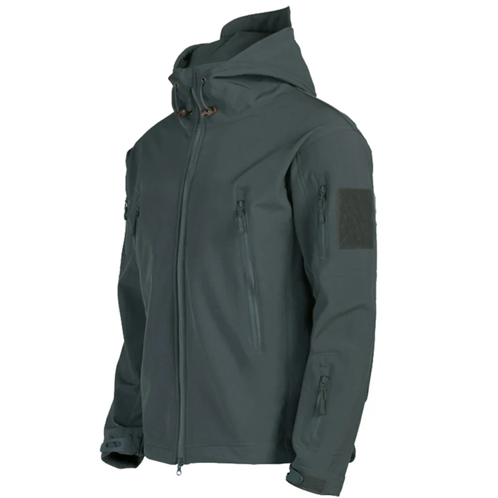 Chaqueta Táctica Militar para Hombre Corta Vientos e Impermeable - Imagen 4