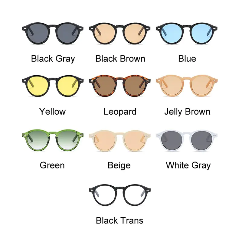 Gafas de Sol Redondas Retro - Imagen 6