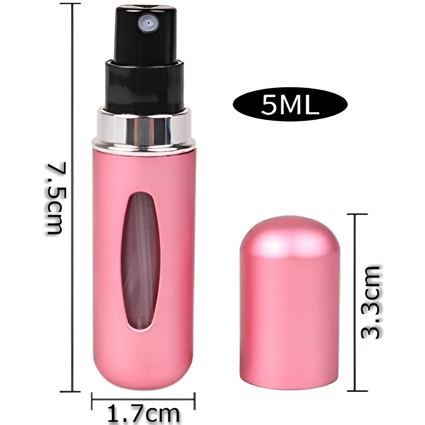 Botella de perfume de 5ml Recargable - Imagen 2