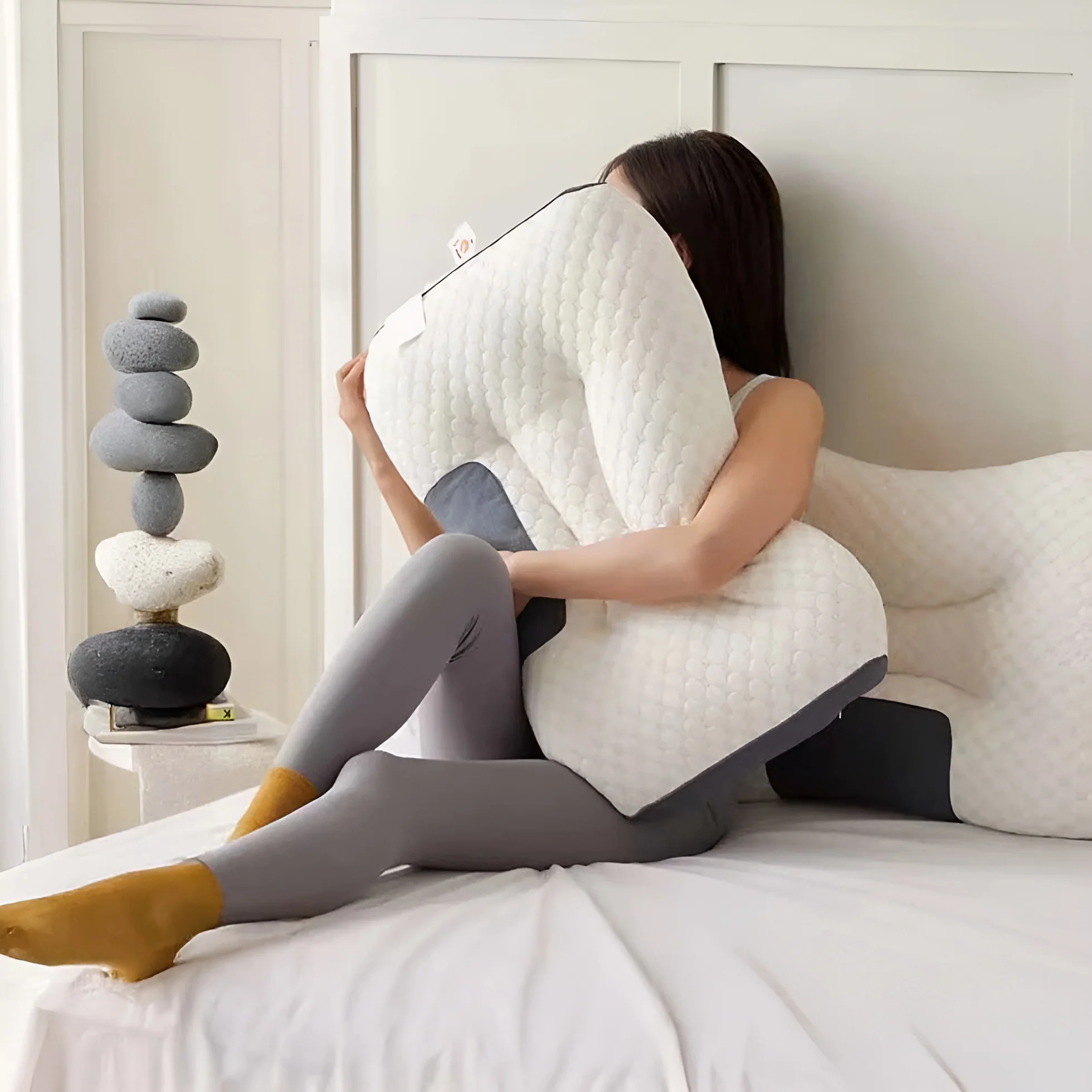Almohada de apoyo para aliviar el dolor de cuello - Imagen 4